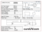 CureUV Brand UVC Bulb for Steril-Aire - GTS 24 VO UV Light Bulb for Germicidal Air Treatment Online Sale