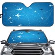 Travelling with Aircraft Designed Car Sun Shade Fashion