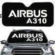 Airbus A310 & Text Designed Car Sun Shade Sale