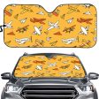 Super Drawings of Airplanes Designed Car Sun Shade Online Sale