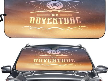 Air Adventure Designed Car Sun Shade For Discount