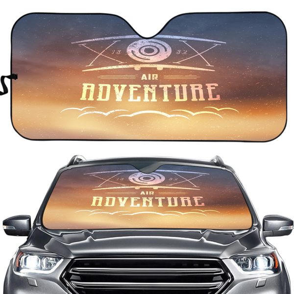 Air Adventure Designed Car Sun Shade For Discount