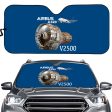 Airbus A320 & V2500 Engine Designed Car Sun Shade For Cheap