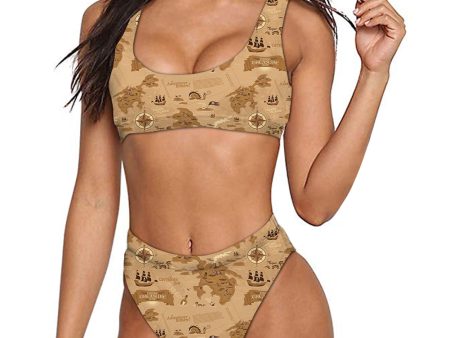 Adventurer Designed Women Bikini Set Swimsuit Cheap