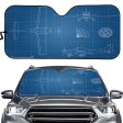 Super Propeller Details Designed Car Sun Shade Hot on Sale