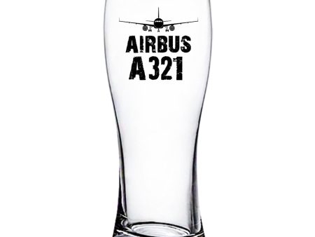 Airbus A321 & Plane Designed Pilsner Beer Glasses Discount