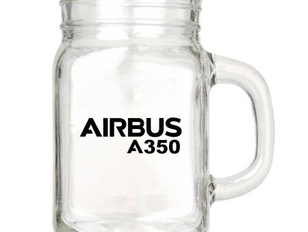 Airbus A350 & Text Designed Cocktail Glasses Online now