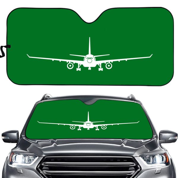 Airbus A330 Silhouette Designed Car Sun Shade Hot on Sale