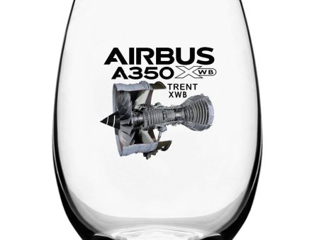 Airbus A350 & Trent Wxb Engine Designed Water & Drink Glasses For Discount