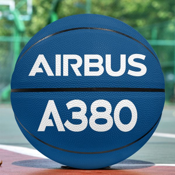 A380 Flat Text Designed Basketball Online Sale