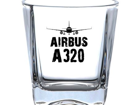 Airbus A320 & Plane Designed Whiskey Glass Online