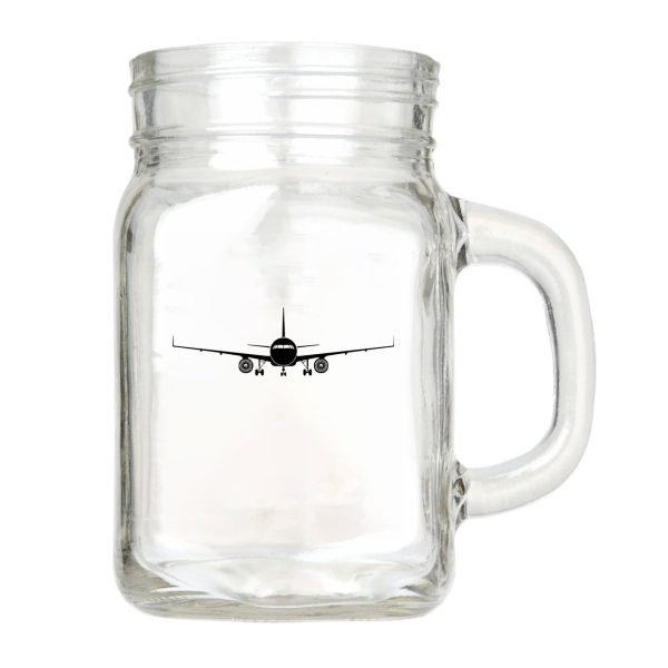 Airbus A320 Silhouette Designed Cocktail Glasses Hot on Sale