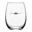 Airbus A330 Silhouette Designed Beer & Water Glasses Supply