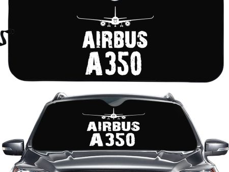 Airbus A350 & Plane Designed Car Sun Shade Online Sale