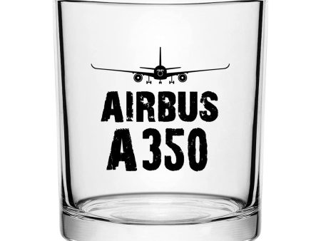 Airbus A350 & Plane Designed Special Whiskey Glasses For Sale