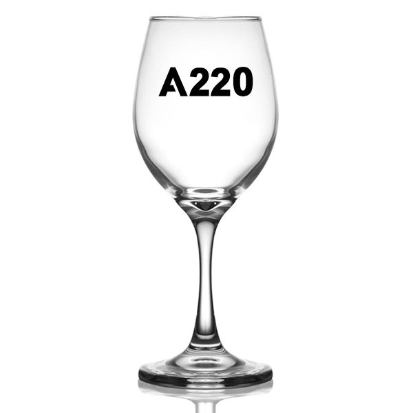 A220 Flat Text Designed Wine Glasses Online Hot Sale