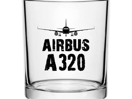 Airbus A320 & Plane Designed Special Whiskey Glasses Online Hot Sale