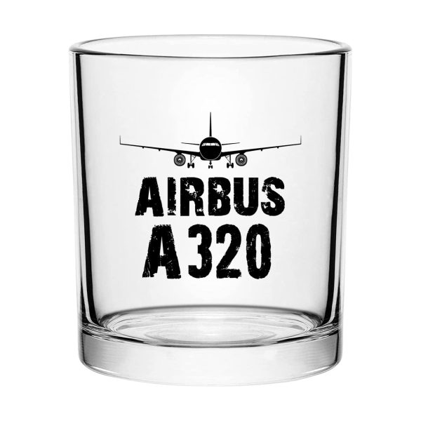 Airbus A320 & Plane Designed Special Whiskey Glasses Online Hot Sale