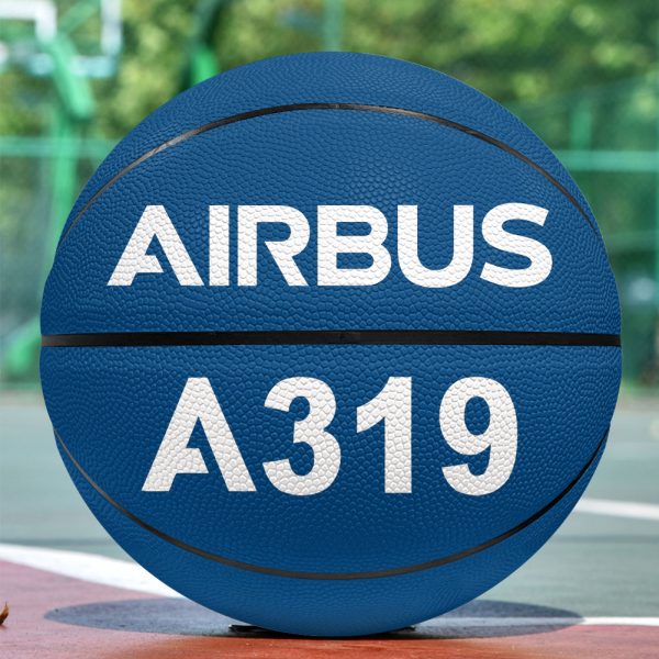 A319 Flat Text Designed Basketball For Sale