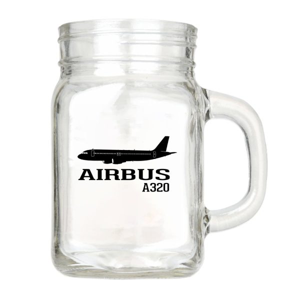 Airbus A320 Printed Designed Cocktail Glasses Cheap