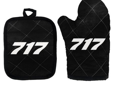 717 Flat Text Designed Kitchen Glove & Holder Sale