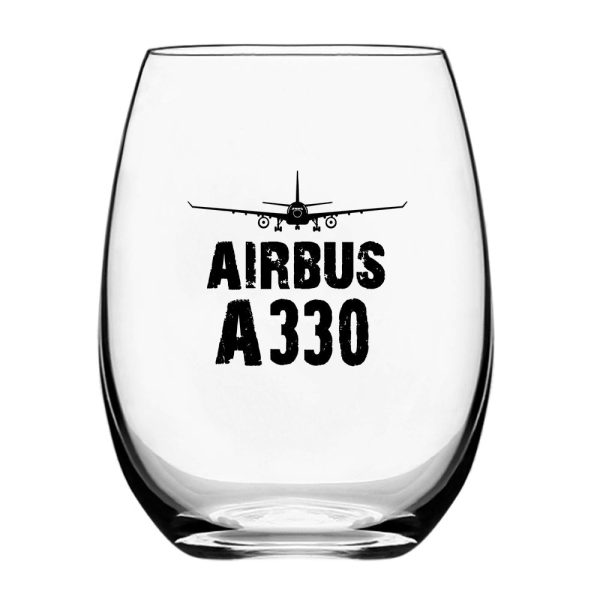 Airbus A330 & Plane Designed Water & Drink Glasses Discount