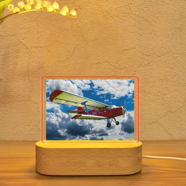 Beautiful Clouds & Antonov-2 Designed Night Lamp Online