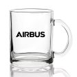 Airbus & Text Designed Coffee & Tea Glasses on Sale