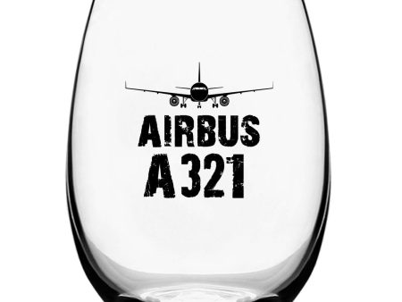 Airbus A321 & Plane Designed Beer & Water Glasses For Sale