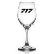 717 Flat Text Designed Wine Glasses Hot on Sale