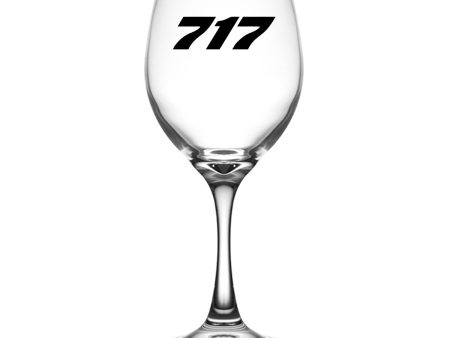 717 Flat Text Designed Wine Glasses Hot on Sale