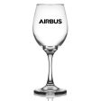 Airbus & Text Designed Wine Glasses Hot on Sale