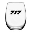 717 Flat Text Designed Beer & Water Glasses Fashion