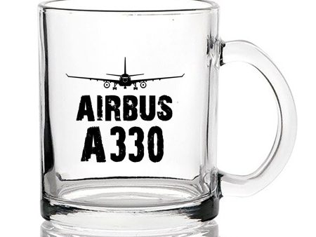 Airbus A330 & Plane Designed Coffee & Tea Glasses Hot on Sale