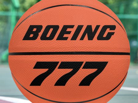 777 Flat Text Designed Basketball Online Hot Sale