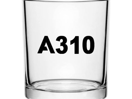 A310 Flat Text Designed Special Whiskey Glasses For Discount