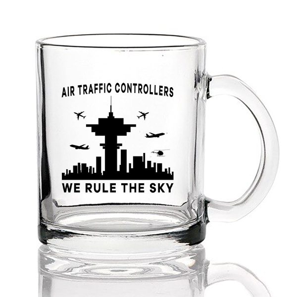 Air Traffic Controllers - We Rule The Sky Designed Coffee & Tea Glasses Supply