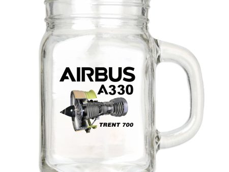 Airbus A330 & Trent 700 Engine Designed Cocktail Glasses Sale