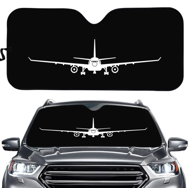 Airbus A330 Silhouette Designed Car Sun Shade Hot on Sale