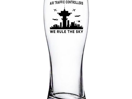 Air Traffic Controllers - We Rule The Sky Designed Pilsner Beer Glasses For Discount