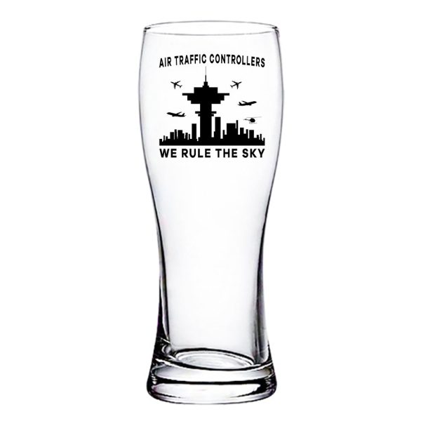 Air Traffic Controllers - We Rule The Sky Designed Pilsner Beer Glasses For Discount