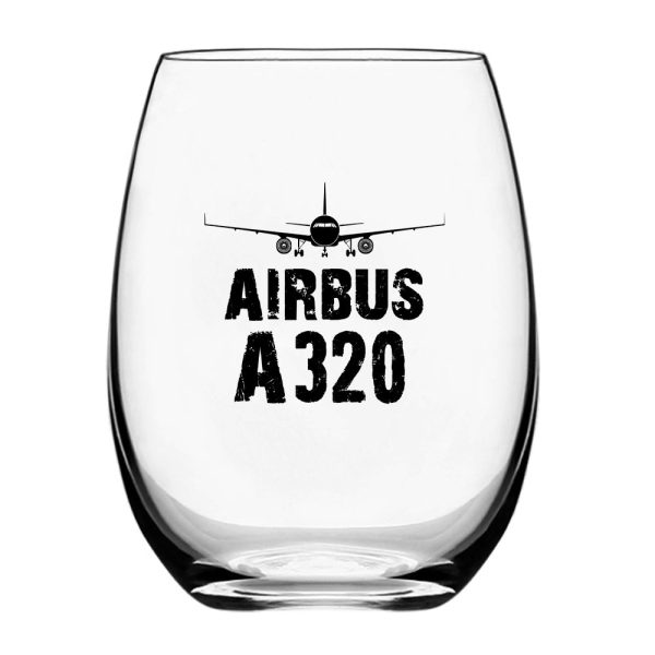 Airbus A320 & Plane Designed Water & Drink Glasses on Sale