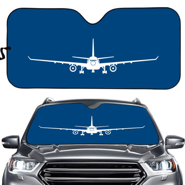 Airbus A330 Silhouette Designed Car Sun Shade Hot on Sale