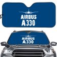 Airbus A330 & Plane Designed Car Sun Shade Supply