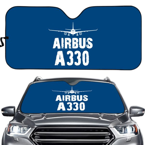 Airbus A330 & Plane Designed Car Sun Shade Supply