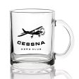 Cessna Aeroclub Designed Coffee & Tea Glasses Online Sale