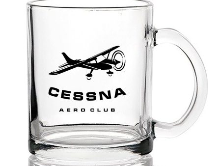 Cessna Aeroclub Designed Coffee & Tea Glasses Online Sale