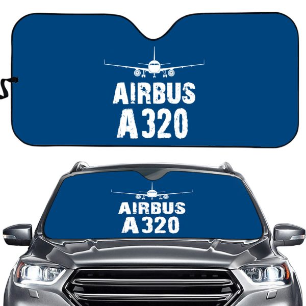 Airbus A320 & Plane Designed Car Sun Shade For Discount