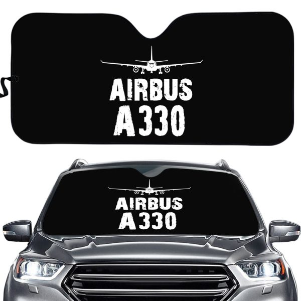 Airbus A330 & Plane Designed Car Sun Shade Supply