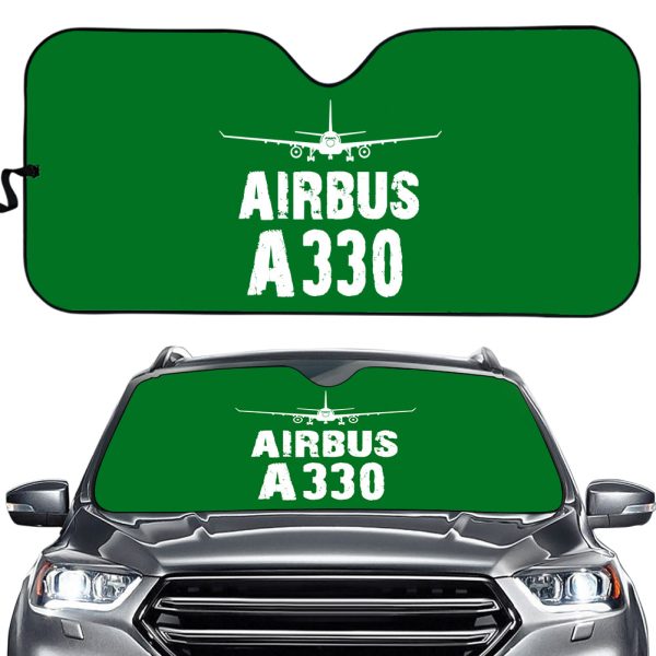 Airbus A330 & Plane Designed Car Sun Shade Supply